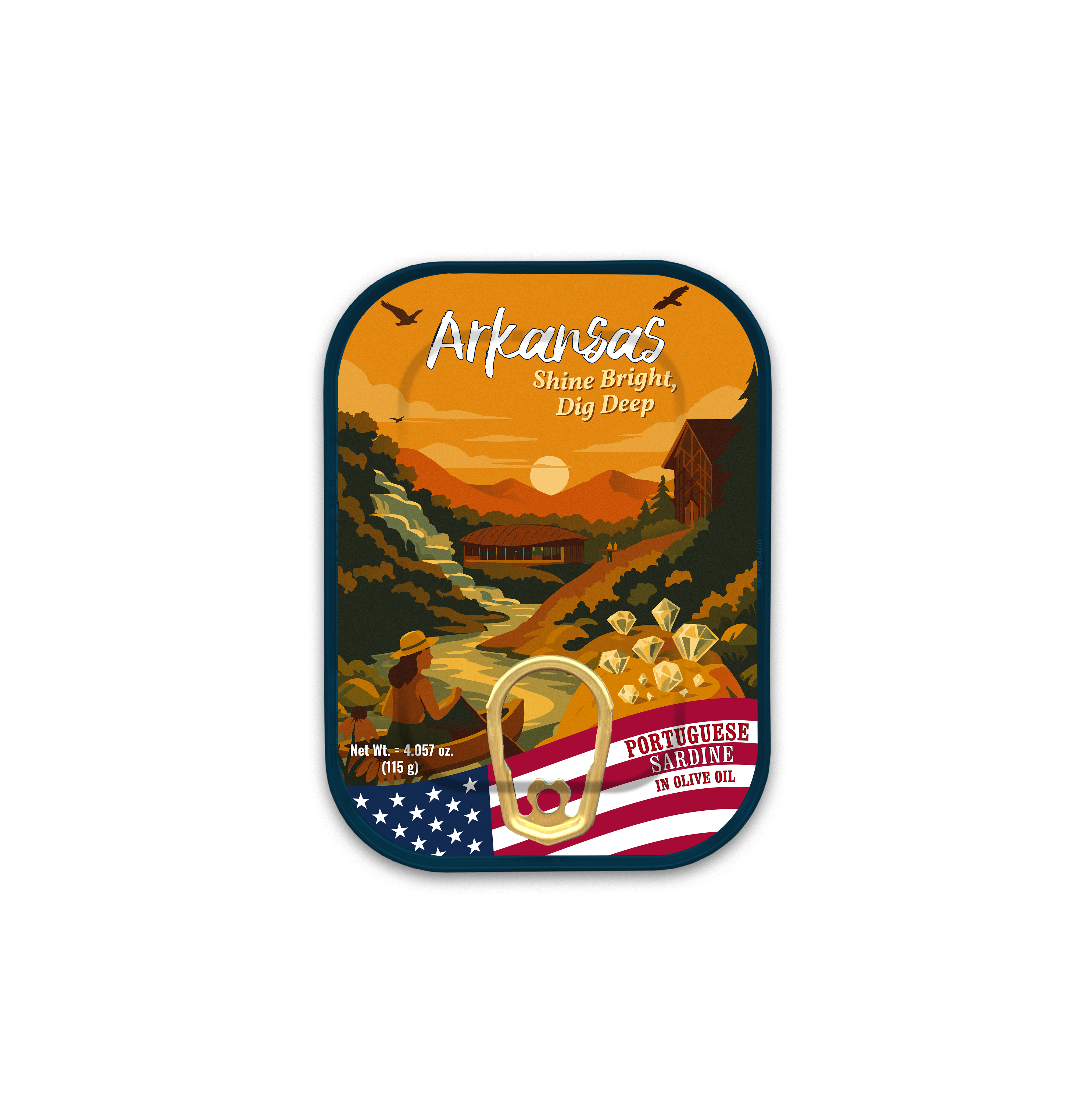Arkansas Tinned Sardines in Olive Oil – The Fantastic World of The