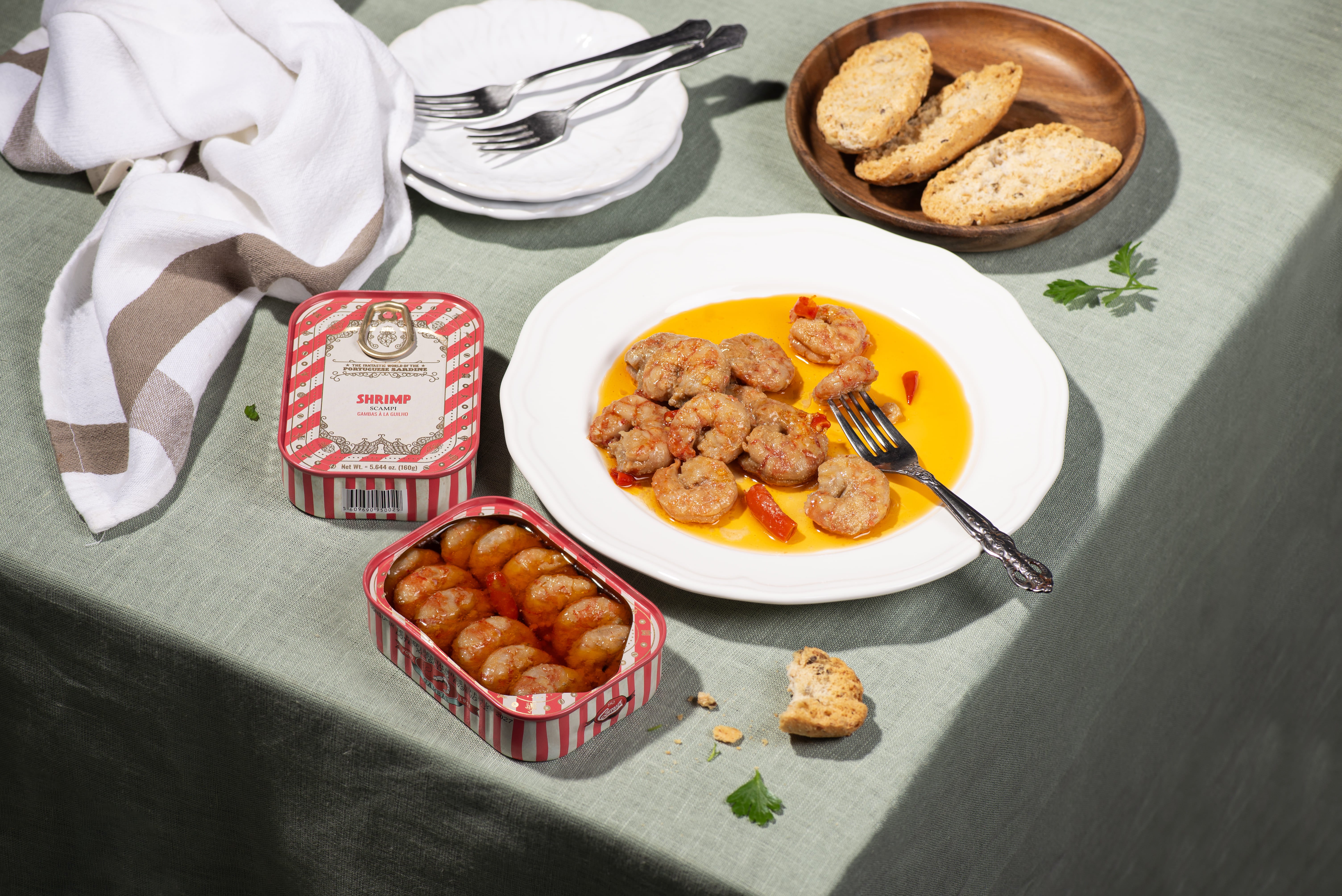 Shrimp Scampi – The Fantastic World of The Portuguese Sardine