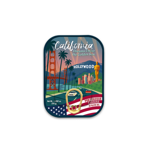 California Tinned Sardines in Olive Oil