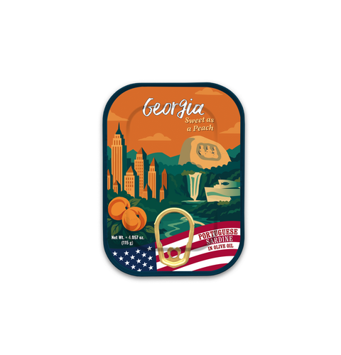 Georgia Tinned Sardines in Olive Oil