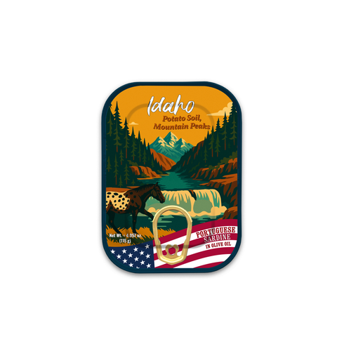 Idaho Tinned Sardines in Olive Oil