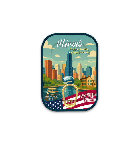 Illinois Tinned Sardines in Olive Oil