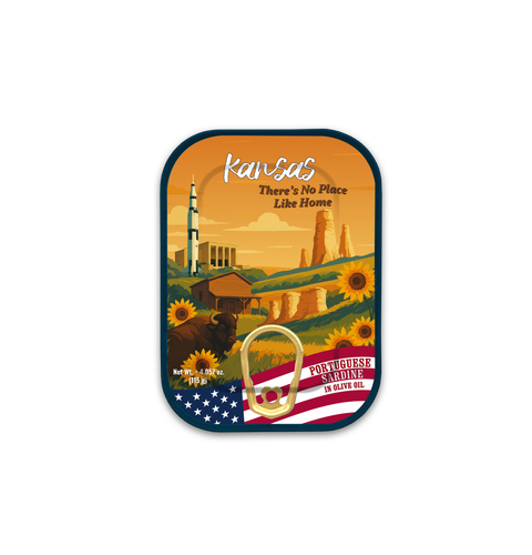 Kansas Tinned Sardines in Olive Oil