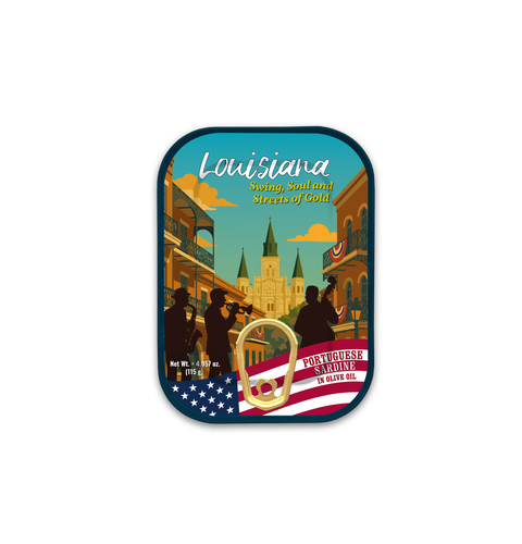 Louisiana Tinned Sardines in Olive Oil