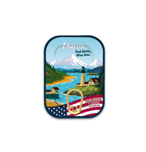 Maine Tinned Sardines in Olive Oil