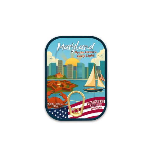 Maryland Tinned Sardines in Olive Oil