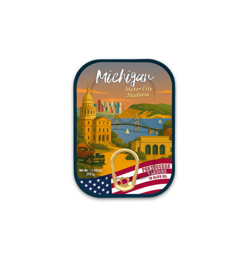 Michigan Tinned Sardines in Olive Oil