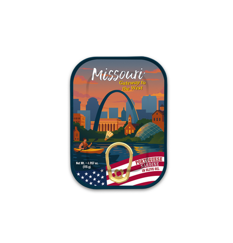 Missouri Tinned Sardines in Olive Oil