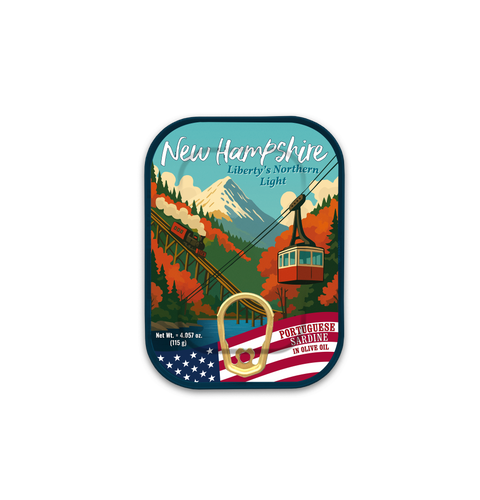 New Hampshire Tinned Sardines in Olive Oil