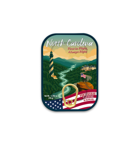 North Carolina Tinned Sardines in Olive Oil