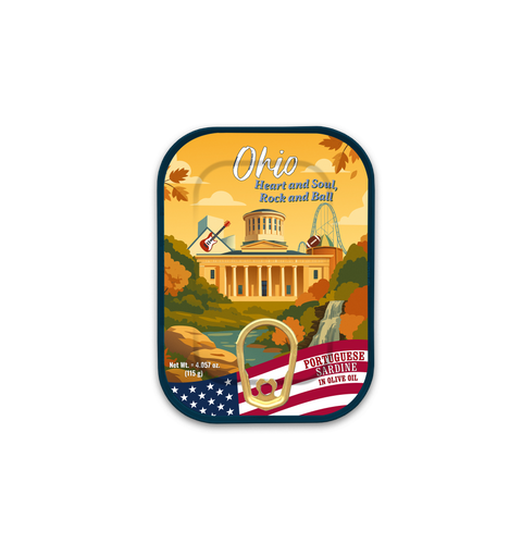 Ohio Tinned Sardines in Olive Oil
