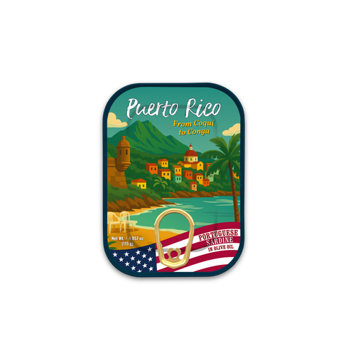 Puerto Rico Tinned Sardines in Olive Oil