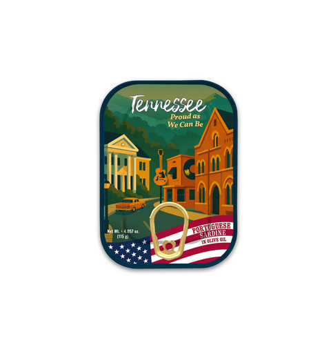 Tennessee Tinned Sardines in Olive Oil