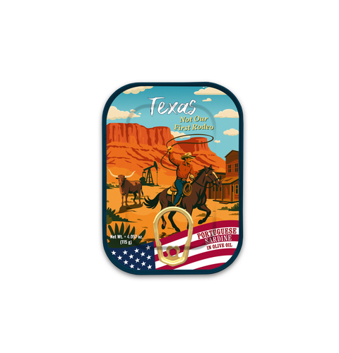 Texas Tinned Sardines in Olive Oil
