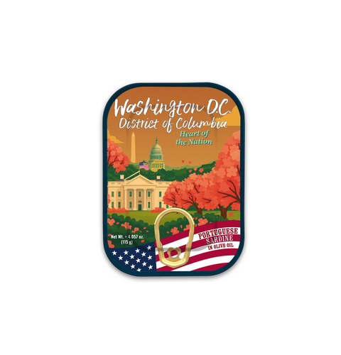 Washington D.C. Tinned Sardines in Olive Oil