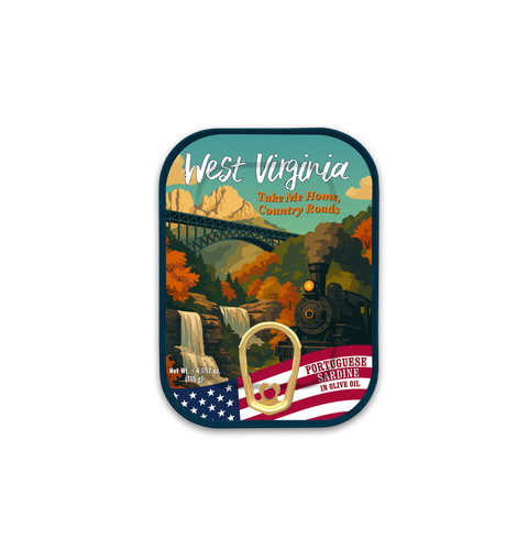 West Virginia Tinned Sardines in Olive Oil