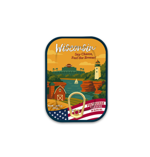 Wisconsin Tinned Sardines in Olive Oil