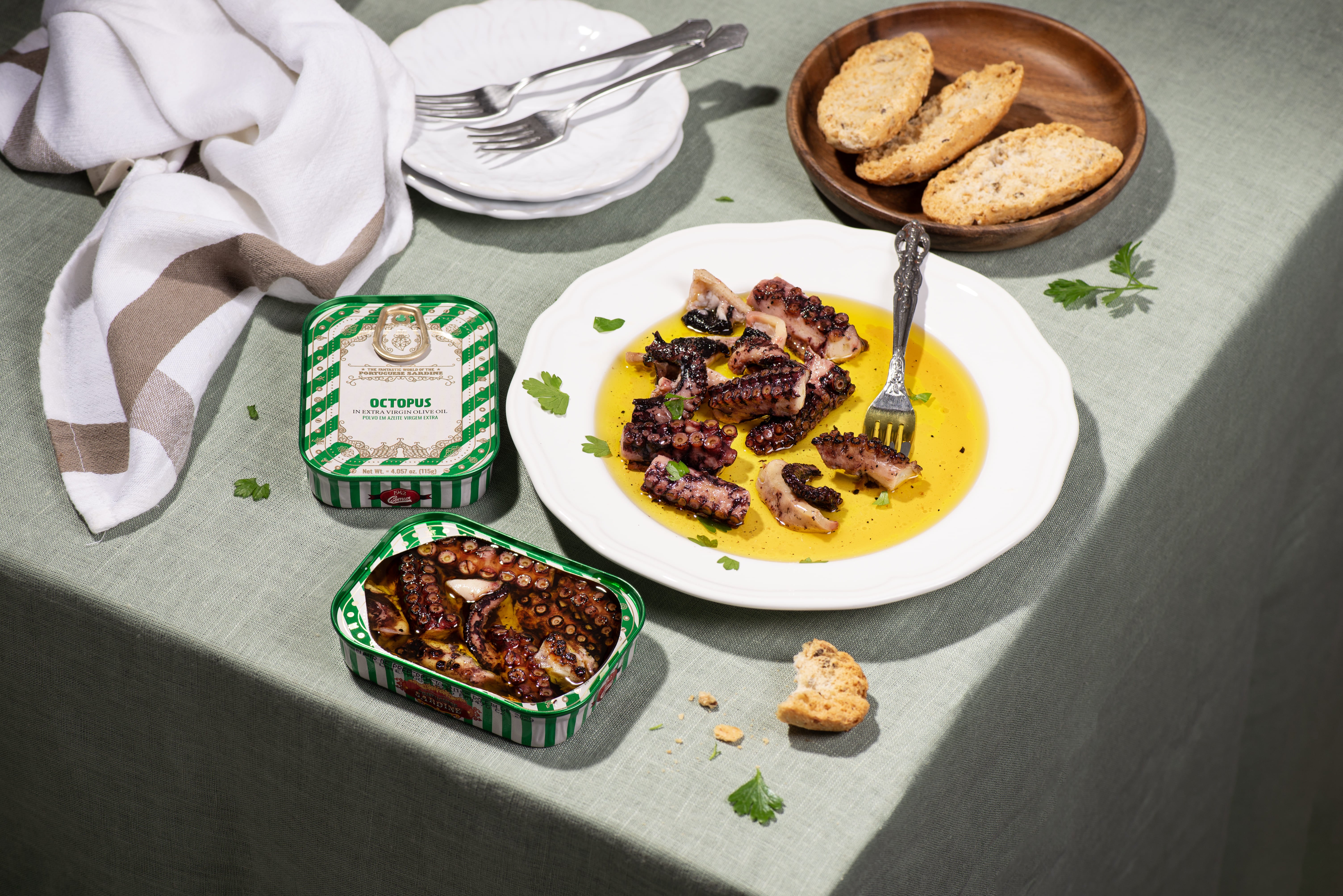 Octopus in Extra Virgin Olive Oil – The Fantastic World of The