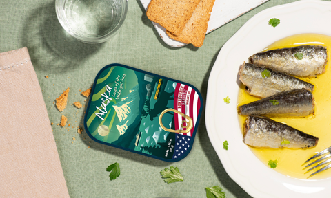 Alaska Tinned Sardines in Olive Oil