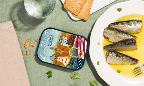 Connecticut Tinned Sardines in Olive Oil