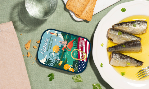 Florida Tinned Sardines in Olive Oil