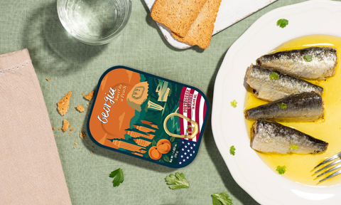 Georgia Tinned Sardines in Olive Oil