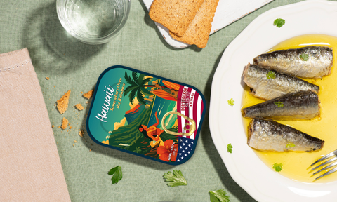 Hawaii Tinned Sardines in Olive Oil