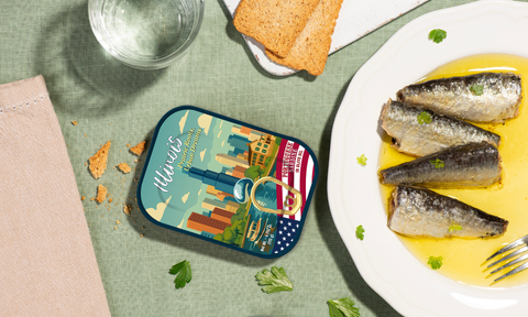Illinois Tinned Sardines in Olive Oil
