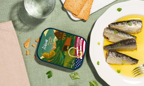 Iowa Tinned Sardines in Olive Oil