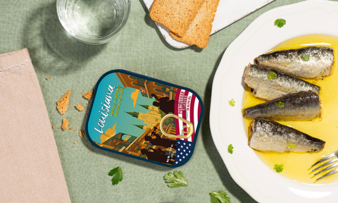 Louisiana Tinned Sardines in Olive Oil