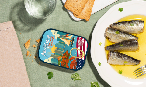 Maryland Tinned Sardines in Olive Oil
