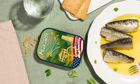 Mississipi Tinned Sardines in Olive Oil
