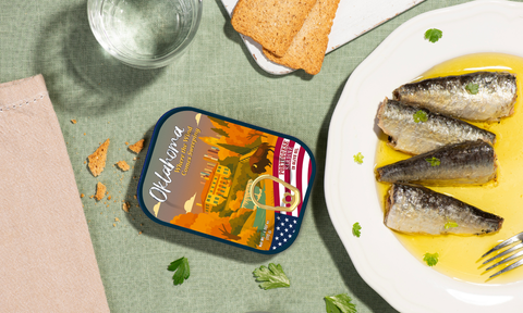 Oklahoma Tinned Sardines in Olive Oil