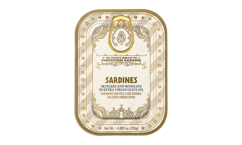 Sardinas en Aceite de Oliva Virgen sin piel y sin espinas