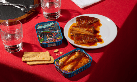 Sardines with Tomato Sauce