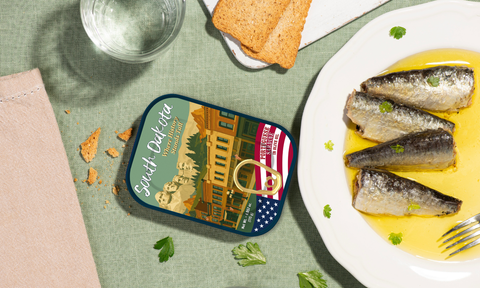 South Dakota Tinned Sardines in Olive Oil
