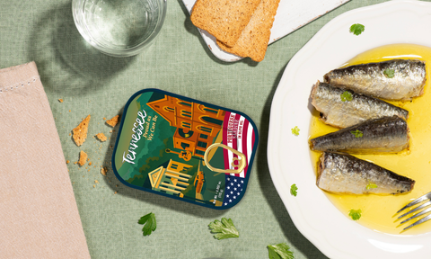 Tennessee Tinned Sardines in Olive Oil