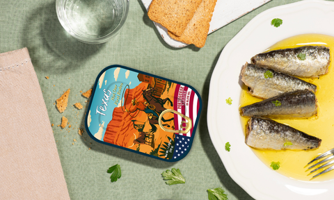 sardines tentes Texas Tinned Sardines in Olive Oil