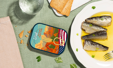 Utah Tinned Sardines in Olive Oil