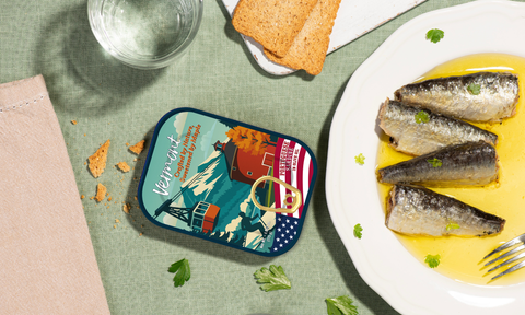 Vermont Tinned Sardines in Olive Oil